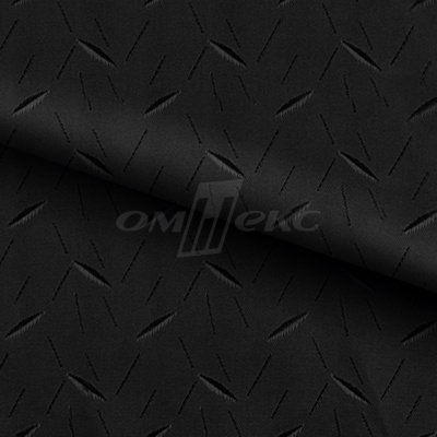 Ткань подкладочная жаккард Р14076-1, чёрный, 85 г/м2, шир. 150 см, 230T - купить в Братске. Цена 166.45 руб.