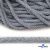Шнур плетеный d-6 мм круглый, 70% хлопок 30% полиэстер, уп.90+/-1 м, цв.1086-голубой - купить в Братске. Цена: 588 руб.