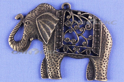 Декоративный элемент для творчества из металла "Слон"  - купить в Братске. Цена: 26.93 руб.