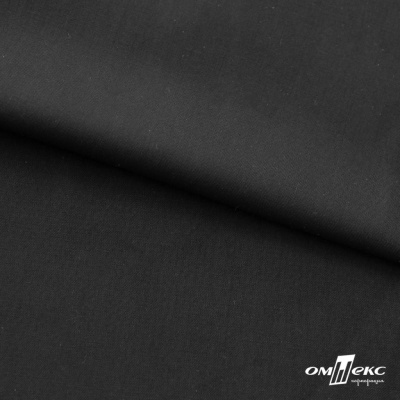 Ткань сорочечная Темза, 80%полиэстр 20%вискоза, 120 г/м2 ш.150 см, цв.черный - купить в Братске. Цена 269.93 руб.