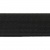 Резинка 25 мм Тканая, 13,75 гр/п.м, (бобина 25 +/-0,5 м) - черная  - купить в Братске. Цена: 11.67 руб.