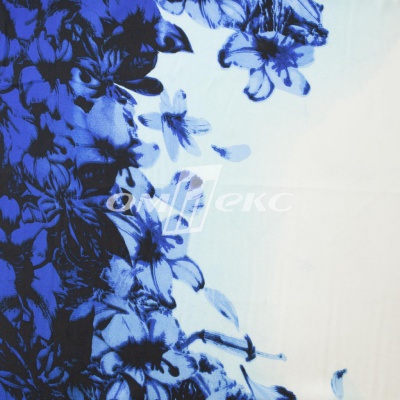 Плательная ткань "Фламенко" 19.1, 80 гр/м2, шир.150 см, принт растительный - купить в Братске. Цена 241.49 руб.
