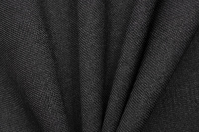 Ткань костюмная 25505 2003, 265 гр/м2, шир.150см, цвет т.серый - купить в Братске. Цена 418.73 руб.