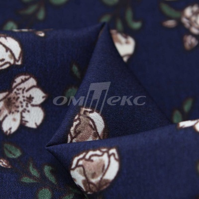 Плательная ткань "Фламенко" 3.2, 80 гр/м2, шир.150 см, принт растительный - купить в Братске. Цена 239.03 руб.